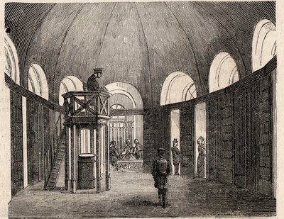 Paris - Prison de la Petite Roquette (prison for women and adolescents) by Felix (after) Thorigny