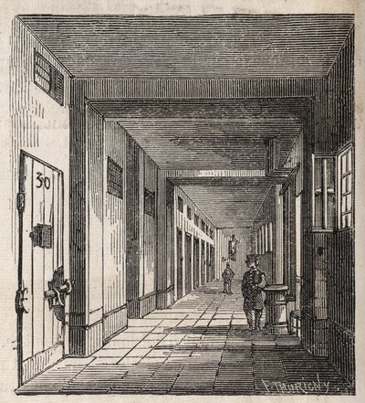 Paris - Prison de la Petite Roquette (Prison for Women and Adolescents) by Felix (after) Thorigny