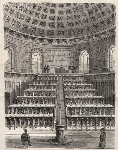 Paris - Prison de la Petite Roquette (prison for women and adolescents) by Felix (after) Thorigny