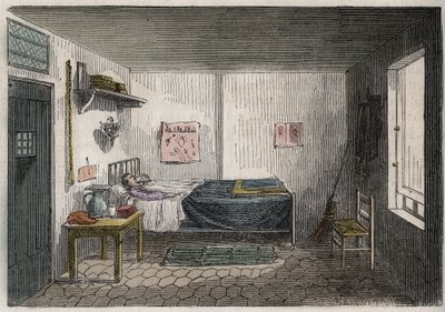 Paris - Prison de la Petite Roquette (prison for women and adolescents) by Felix (after) Thorigny