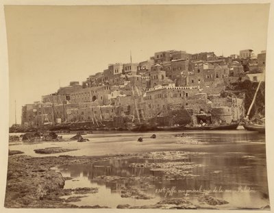Jaffa, General View from the Sea, Palestine by Félix Bonfils