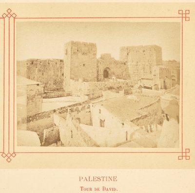 Tower of David by Félix Bonfils