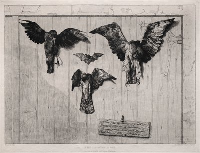 The Top of the Swing-Door by Felix Bracquemond