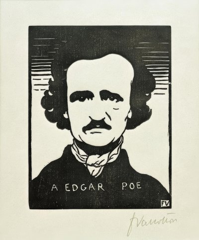 To Edgar Poe by Felix Edouard Vallotton