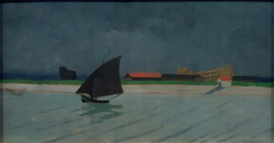 The Mouth of the Seine (Seascape) by Felix Edouard Vallotton
