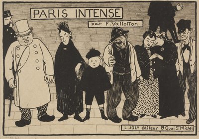 Frontispiece by Felix Edouard Vallotton