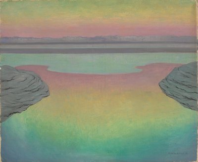 High Tide in Evening Light, 1915 by Felix Edouard Vallotton