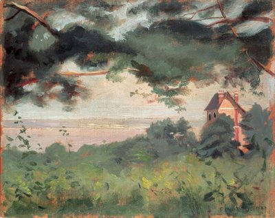 Honfleur, View of the Estuary by Felix Edouard Vallotton