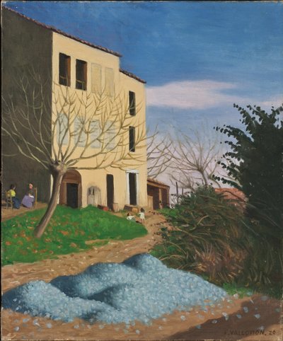 House in the Sun, Blue Stones by Felix Edouard Vallotton