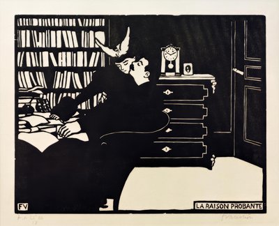 The Convincing Reason by Felix Edouard Vallotton