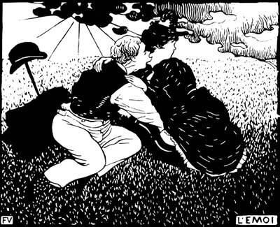 The Stir by Felix Edouard Vallotton