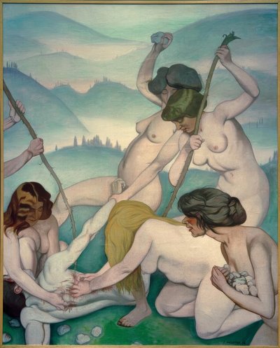 Orpheus Flayed by Felix Edouard Vallotton