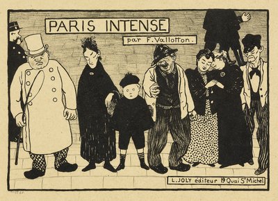 Paris Intense, 1893-94 by Felix Edouard Vallotton