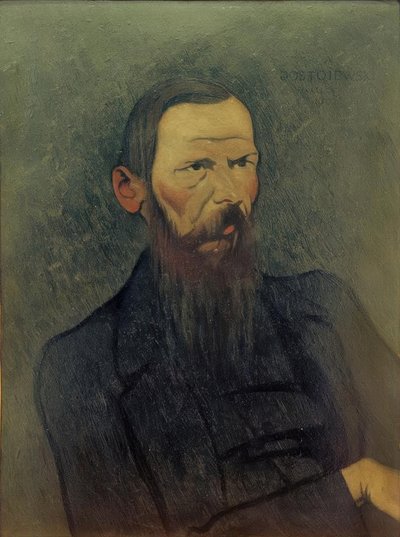 Decorative Portrait of Dostoevsky by Felix Edouard Vallotton