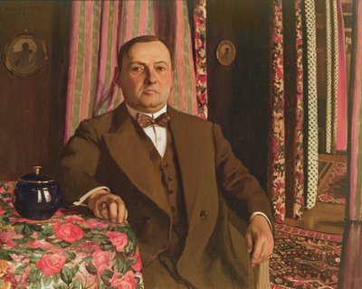 Portrait of Georg E. Haasen, 1913 by Felix Edouard Vallotton