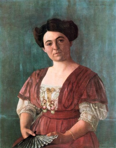 Portrait of Madame Hasen by Felix Edouard Vallotton
