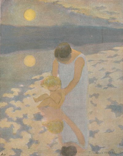 Reflections, c1897 by Felix Edouard Vallotton