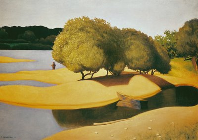 Sands on the Edge of Loire by Felix Edouard Vallotton