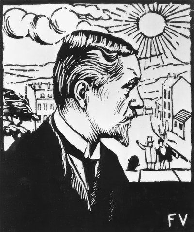 Self-Portrait by Felix Edouard Vallotton