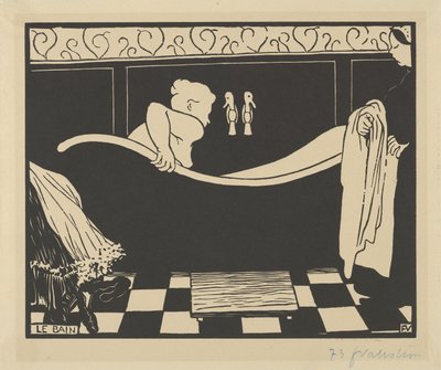 The Bath by Felix Edouard Vallotton