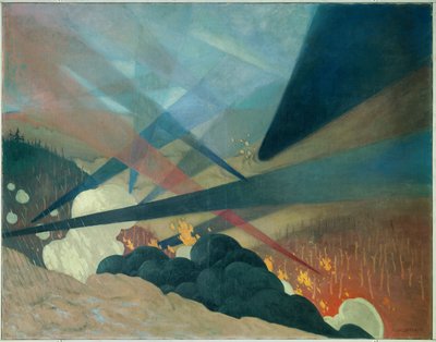 World War I: Verdun by Felix Edouard Vallotton