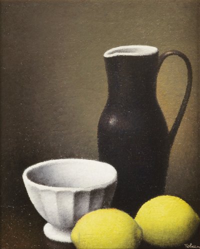 Bowl and Lemons by Felix Elie Tobeen