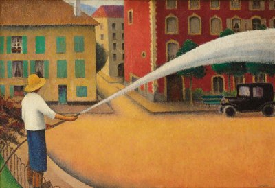The Sprinkler, c.1925 by Felix Elie Tobeen
