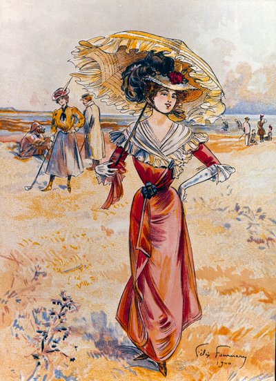 The Elegant at the Beach by Felix Fournery