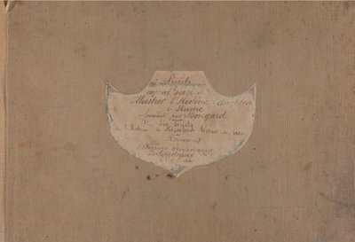 Album of 107 preparatory drawings to illustrate David Hume