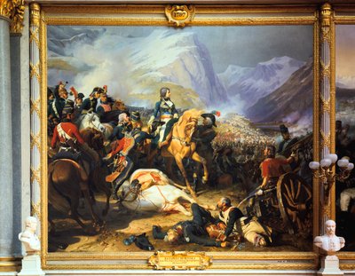 Battle of Rivoli Won by the Emperor Napoleon I, 14 January 1797 by Felix Henri Emmanuel Philippoteaux