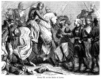 Henry III at the Battle of Lewes, 14th May 1264 by Felix Henri Emmanuel Philippoteaux