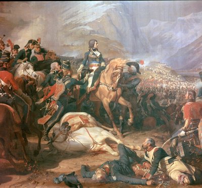 Napoleon at the Battle of Rivoli, 18th century by Felix Henri Emmanuel Philippoteaux