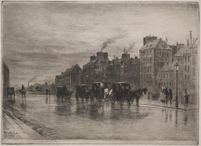 A Winter Morning on the Quai de L