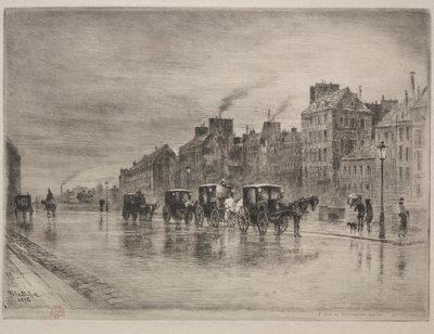 A Winter Morning on the Quai de l