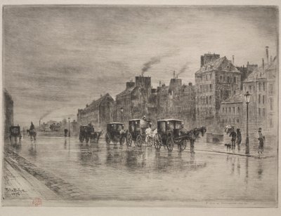 A Winter Morning on the Quai de l