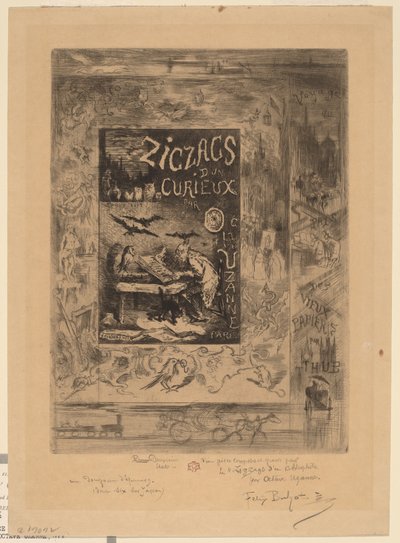 Frontispiece for Zigzags d
