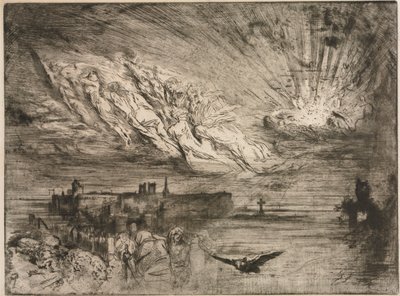 The Spirits from the Cities of the Dead, 1885 by Felix Hilaire Buhot