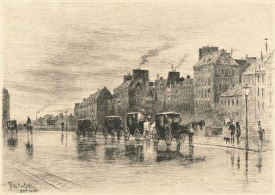 Winter Morning on the Quai de l