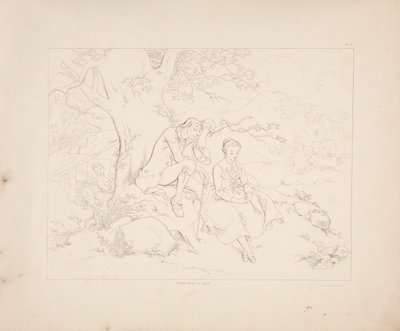 Legend of Sleepy Hollow, Sheet 3 of 6 by Felix O. C. Darley