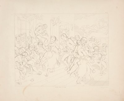 Legend of Sleepy Hollow, sheet 4 of 6 by Felix O. C. Darley