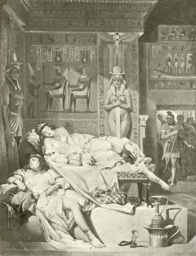 Antony and Cleopatra. Act V, Scene II by Felix Octavius Carr Darley