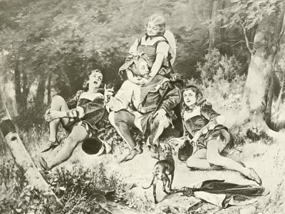 As You Like It. Act V, Scene III by Felix Octavius Carr Darley