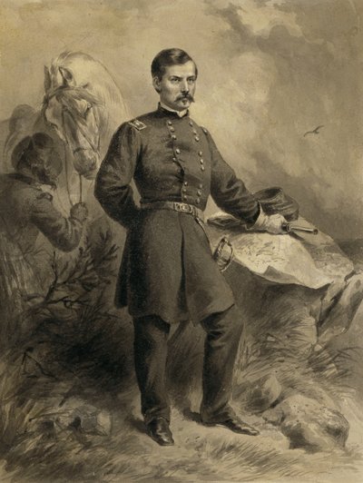 George Brinton McClellan by Felix Octavius Carr Darley
