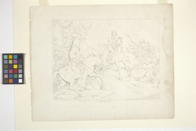 Illustrations of The Legend of Sleepy Hollow, Plate 5 by Felix Octavius Carr Darley