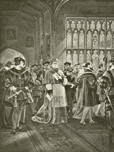 King Henry VIII. Act I, Scene I by Felix Octavius Carr Darley