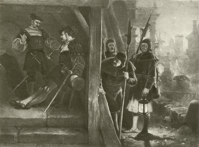 Much Ado about Nothing. Act III-Scene III by Felix Octavius Carr Darley