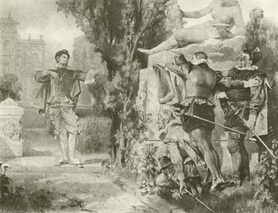 Twelfth Night. Act I, Scene V by Felix Octavius Carr Darley