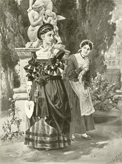 Two Gentlemen of Verona. Act I, Scene II by Felix Octavius Carr Darley