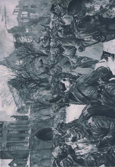 The Emperor in Luck (14 February 1915) (illustration from Hindenburg) by Felix Schwormstadt