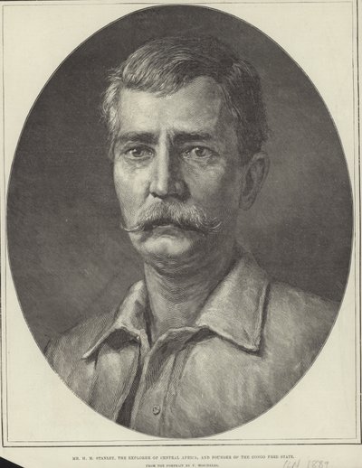 Henry Morton Stanley by Felix Stone (after) Moscheles